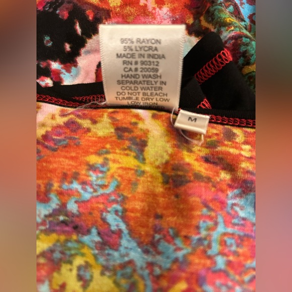 Parsley & Sage Patchwork Boho Top - Picture 6 of 6